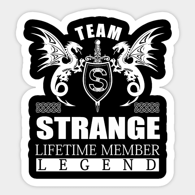 Team STRANGE Lifetime Member Legend Sticker by MildaRuferps